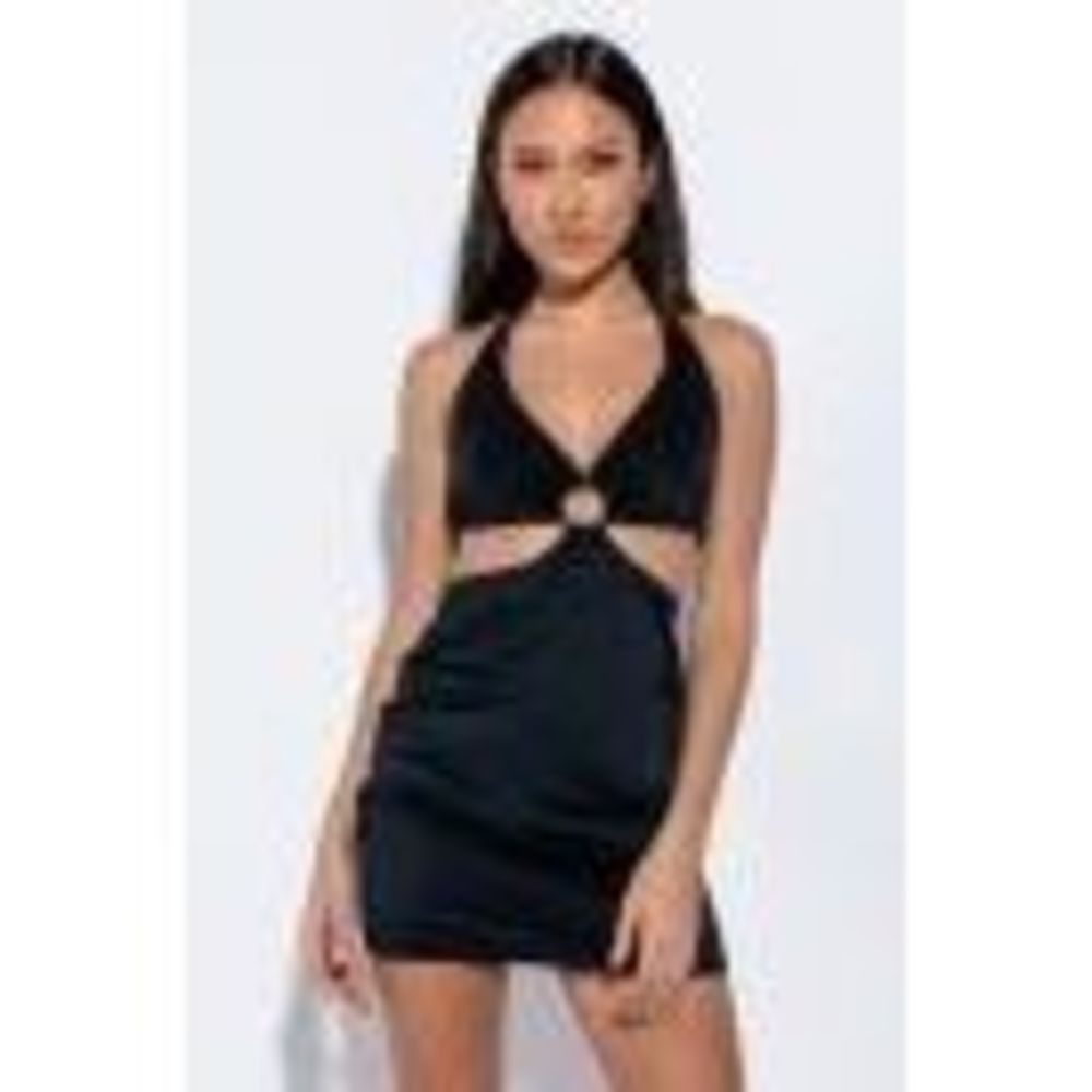 TAKE ME ON VACAY HALTER TOP MINI DRESS | NWT | M